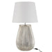 Tafellamp Zilver Clay 44 cm-Tafellampen-J-Line