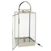 Tafellamp Zilver Glas 30 cm 30x31.5x76 cm-Tafellampen-J-Line