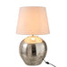 Tafellamp Zilver Glaze 37 cm-Tafellampen-J-Line
