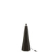 Tafellamp Zwart Bayur hout 25 cm 25x25x70 cm-Tafellampen-J-Line