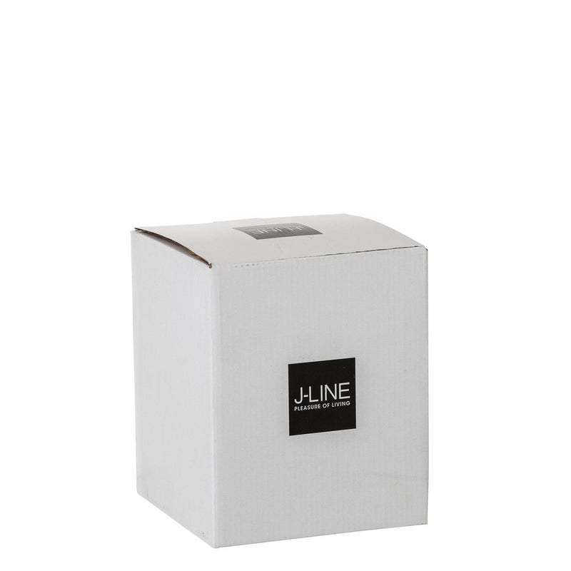 Tafellamp Zwart Ijzer 15 cm 15x15x18.5 cm-Tafellampen-J-Line