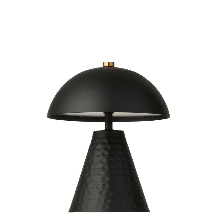 Tafellamp Zwart Ijzer 15 cm-Tafellampen-J-Line