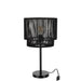 Tafellamp Zwart Ijzer 30 cm - Zwart - 20974-Tafellampen-J-Line