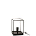Tafellamp Zwart Ijzer Rechthoekig 20 cm 20x20x30.5 cm-Tafellampen-J-Line