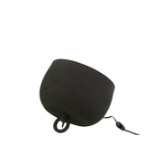 Tafellamp Zwart Ijzer Rond 28 cm 28x28x24 cm-Tafellampen-J-Line