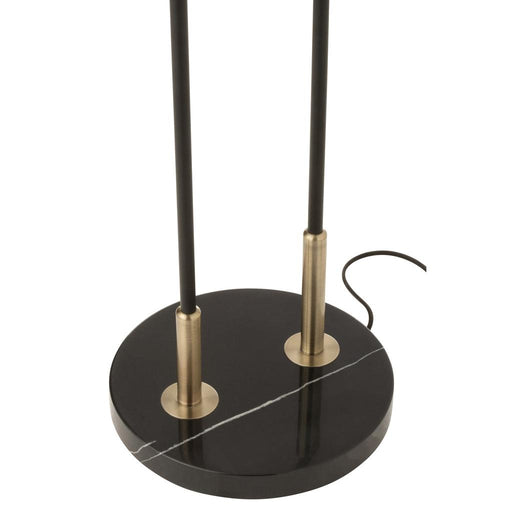 Tafellamp Zwart Koper 30 cm-Tafellampen-J-Line
