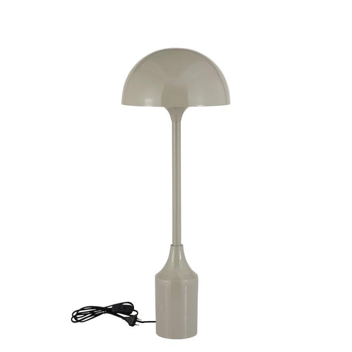 Tafellampen Tanaiya Crème Rond IJzer Tafellamp Rond Cap-Tafellampen-PTMD