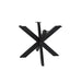 Tafelpoot Spider Zwart 95 cm-Eettafels-Livingfurn