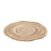 Tapijt Rond maïs beige/bruin-Ronde vloerkleden-J-Line