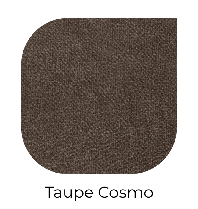 LABEL51 Hoekbank Valentino Taupe Fluweel Rechts 290x233x83 cm-Hoekbanken-LABEL51