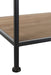 Textlel Rack Metal/Wood Black-Vakkenkasten-J-Line