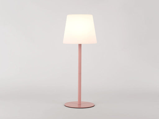 Tischleuchte Outdoors - Rosa - 15x15x40cm-Salontafels-Leitmotiv