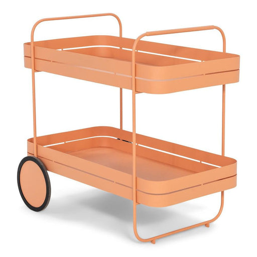 Trolly GIN & TROLLEY Staal Clay Terra 42x74x69.3cm Spinder Design-Opbergkasten-Spinder