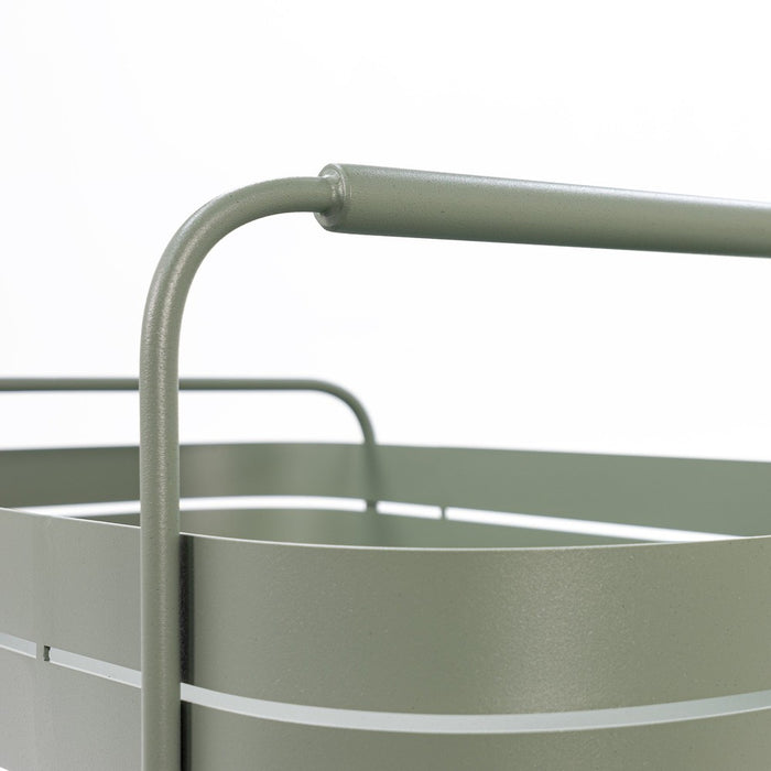 Trolly GIN & TROLLEY Staal Dusty Green 42x74x69.3cm Spinder Design-Trolleys-Spinder