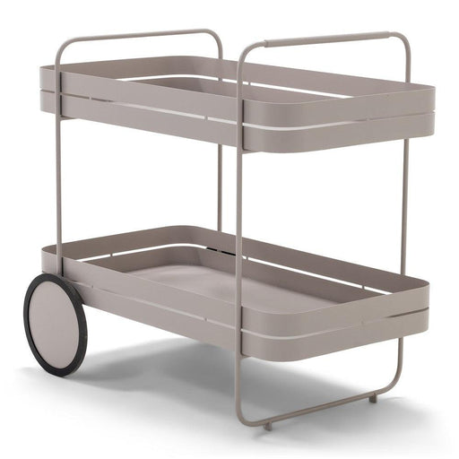 Trolly GIN & TROLLEY Staal Silky Taupe 42x74x69.3cm-Opbergkasten-Spinder