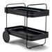 Trolly GIN & TROLLEY Staal Zwart 42x74x69.3cm Spinder Design-Opbergkasten-Spinder