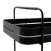 Trolly GIN & TROLLEY Staal Zwart 42x74x69.3cm Spinder Design-Opbergkasten-Spinder