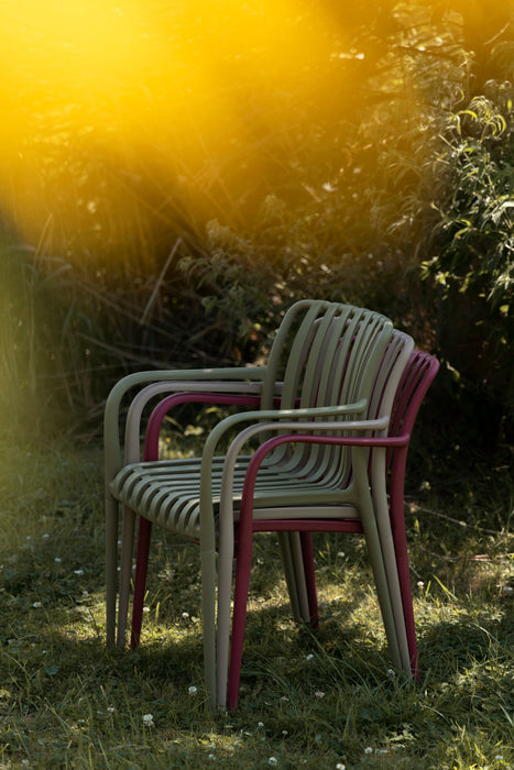 Tuinstoel Amae Polypropyleen Beige 57x53 cm
