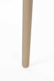 Tuinstoel Amae Polypropyleen Beige 57x53 cm-Eetkamerstoelen-Creating Home