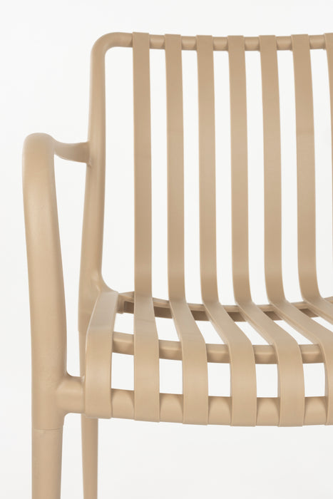 Outdoor Chair Amae Beige Beige, sfeerbeeld 6