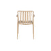 Tuinstoel Amae Polypropyleen Beige 57x53 cm-Tuinstoelen-Creating Home