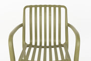 Tuinstoel Amae Polypropyleen Groen 57x53 cm-Eetkamerstoelen-Creating Home