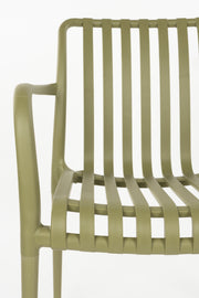 Tuinstoel Amae Polypropyleen Groen 57x53 cm-Eetkamerstoelen-Creating Home