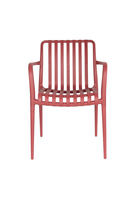Outdoor Chair Amae Red Rood, productafbeelding