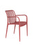 Outdoor Chair Amae Red Rood, sfeerbeeld 3