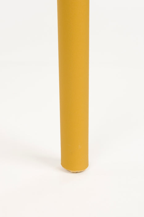 Tuinstoel Serra Ochre Polypropyleen Geel 53x42 cm-Eetkamerstoelen-Creating Home