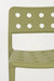 Tuinstoel Serra Polypropyleen Groen 53x45.5 cm-Eetkamerstoelen-Creating Home