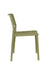 Tuinstoel Serra Polypropyleen Groen 53x45.5 cm-Eetkamerstoelen-Creating Home