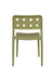 Tuinstoel Serra Polypropyleen Groen 53x45.5 cm-Tuinstoelen-Creating Home