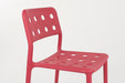 Tuinstoel Serra Polypropyleen Rood 53x45.5 cm-Eetkamerstoelen-Creating Home
