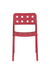 Tuinstoel Serra Polypropyleen Rood 53x45.5 cm-Tuinstoelen-Creating Home