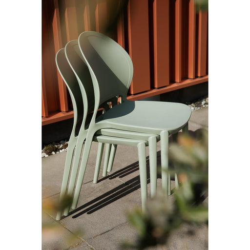Tuinstoel Sjoerd Polypropyleen Beige 52x45 cm