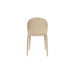 Tuinstoel Sjoerd Polypropyleen Beige 52x45 cm-Eetkamerstoelen-Creating Home