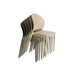 Tuinstoel Sjoerd Polypropyleen Beige 52x45 cm-Eetkamerstoelen-Creating Home