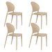 Tuinstoel Sjoerd Polypropyleen Beige 52x45 cm