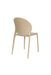 Tuinstoel Sjoerd Polypropyleen Beige 52x45 cm-Tuinstoelen-Creating Home