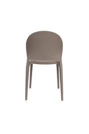 Tuinstoel Sjoerd Polypropyleen Grijs 52x45 cm-Eetkamerstoelen-Creating Home