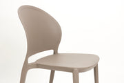 Tuinstoel Sjoerd Polypropyleen Grijs 52x45 cm-Eetkamerstoelen-Creating Home