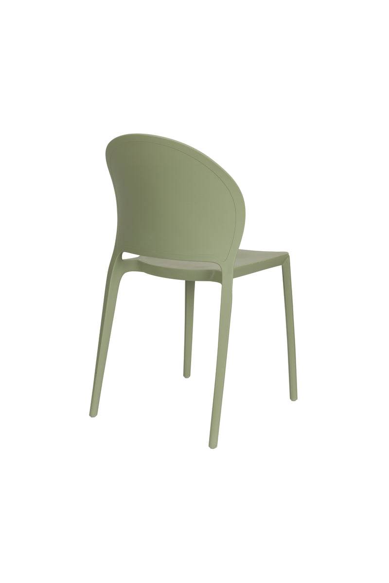Tuinstoel Sjoerd Polypropyleen Groen 52x45 cm-Eetkamerstoelen-Creating Home