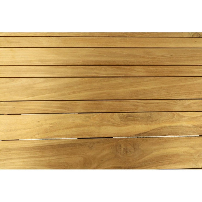 Tuintafel medium - 220x100x77 - Naturel - Teak-Eettafels-HSM Collection