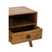 Tv Meubel lora 2deuren+1lade mango hout bruin-TV-meubels-J-Line
