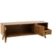 Tv Meubel lora 2deuren+1lade mango hout bruin-TV-meubels-J-Line