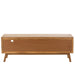 Tv Meubel lora 2deuren+1lade mango hout bruin-TV-meubels-J-Line