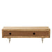 Tv Stand Weaving Hout Natuurlijk-TV-meubels-J-Line