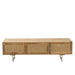 Tv Stand rattan mangohout naturel-TV-meubels-J-Line