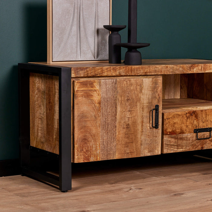 Tv meubel Boaz 110 cm | Een deur en open vak-TV-meubels-Starfurn